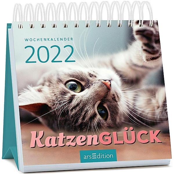 Katzenglück, Miniwochenkalender 2022
