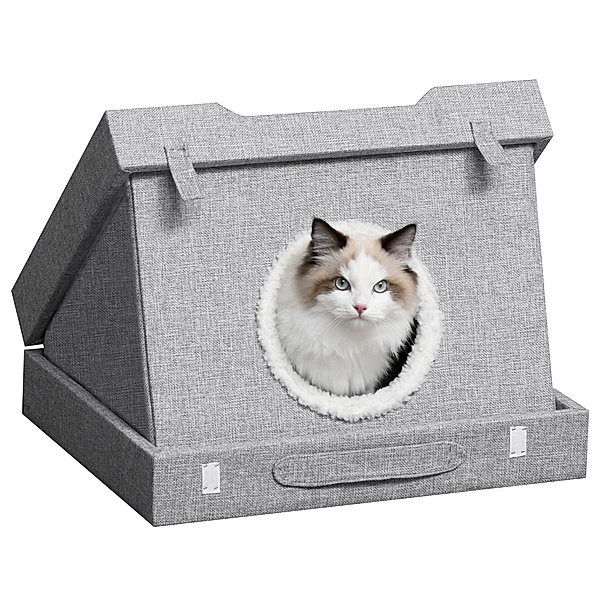 Katzenhöhle  im Koffer-Design