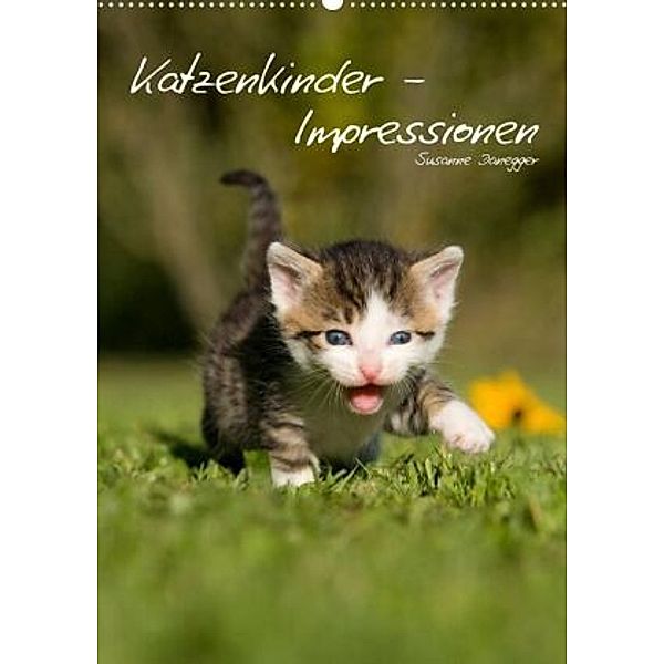 Katzenkinder - Impressionen (Premium, hochwertiger DIN A2 Wandkalender 2022, Kunstdruck in Hochglanz), Susanne Danegger