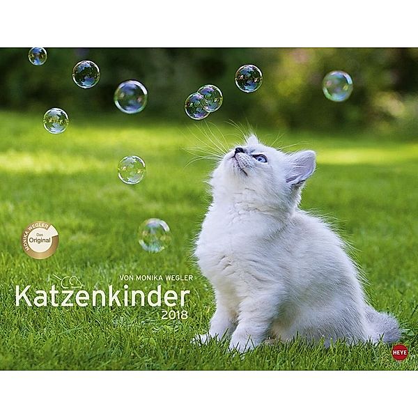 Katzenkinder Posterkalender 2018, Monika Wegler