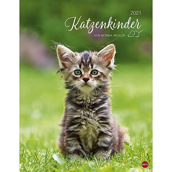 Katzenkinder Posterkalender 2020, Monika Wegler