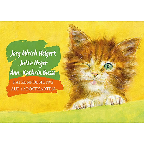 Katzenpoesie  2 auf 12 Postkarten