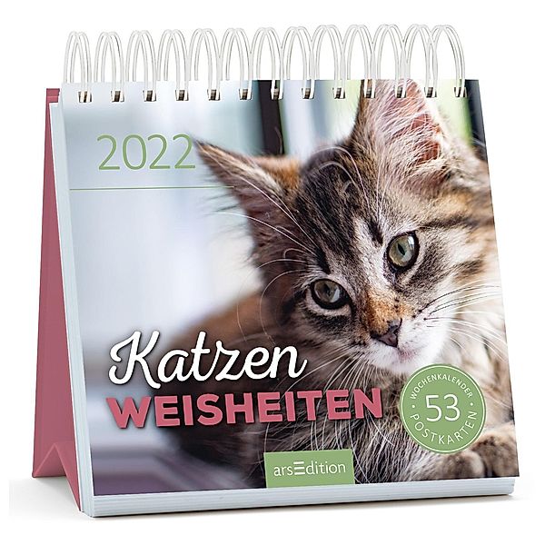 Katzenweisheiten 2022, Postkarten-Kalender