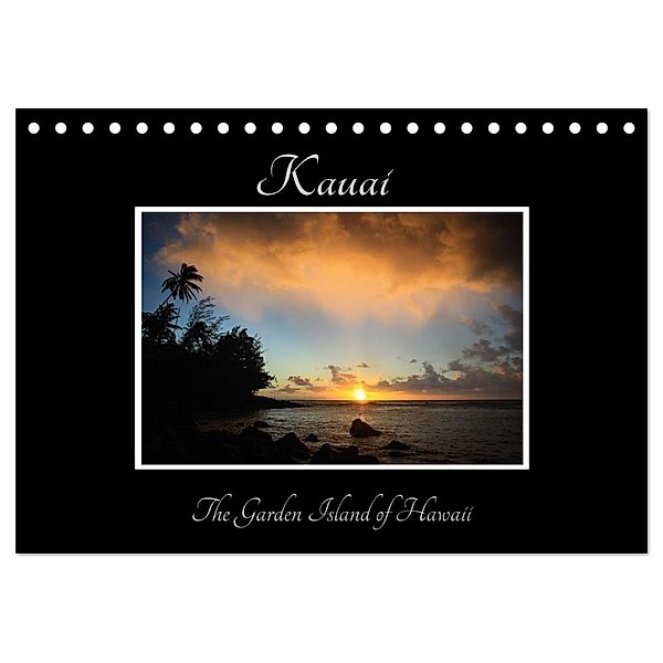 Kauai - The Garden Island (Tischkalender 2024 DIN A5 quer), CALVENDO Monatskalender, Florian Krauss - www.lavaflow.de