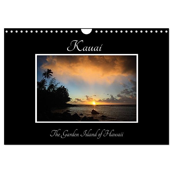Kauai - The Garden Island (Wandkalender 2024 DIN A4 quer), CALVENDO Monatskalender, Florian Krauss - www.lavaflow.de