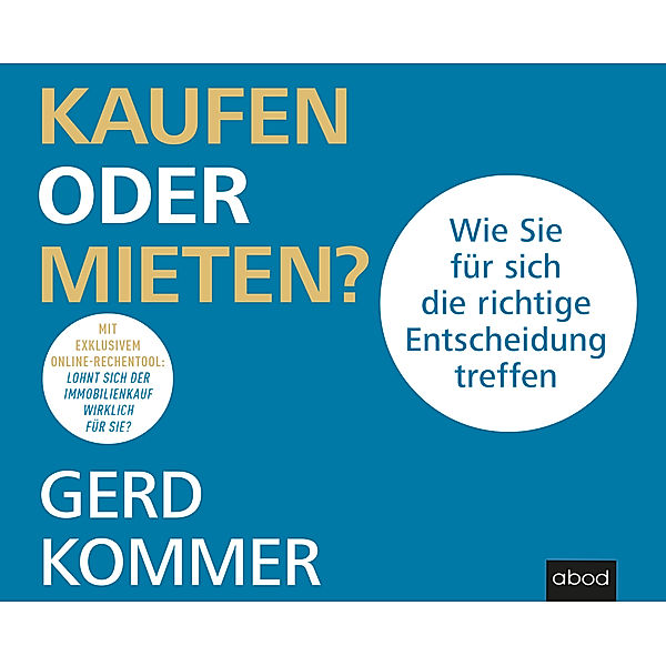 Kaufen oder mieten?,Audio-CD, Gerd Kommer