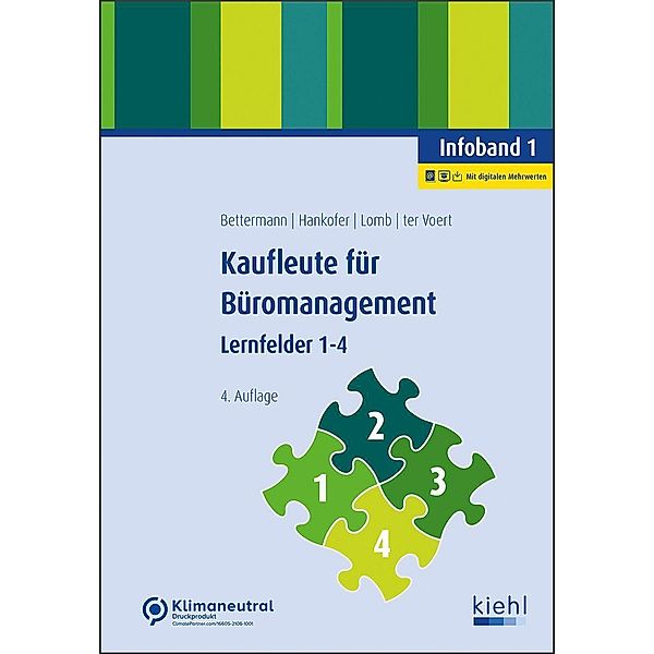 Kaufleute für Büromanagement - Infoband 1, Verena Bettermann, Sina Dorothea Hankofer, Ute Lomb
