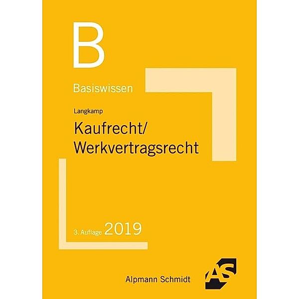 Kaufrecht / Werkvertragsrecht, Tobias Langkamp (geb. Wirtz)