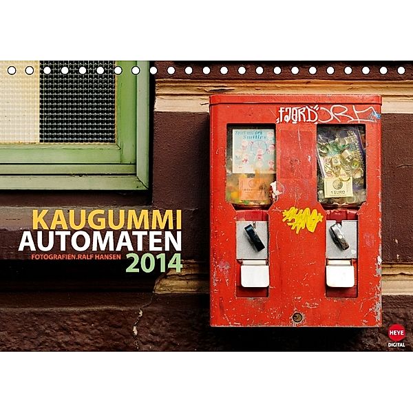 Kaugummi-Automaten Planer (Tischkalender 2014 DIN A5 quer), Ralf Hansen