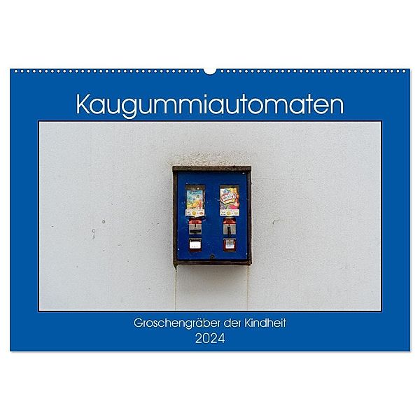 Kaugummiautomaten (Wandkalender 2024 DIN A2 quer), CALVENDO Monatskalender, Christoph Müller