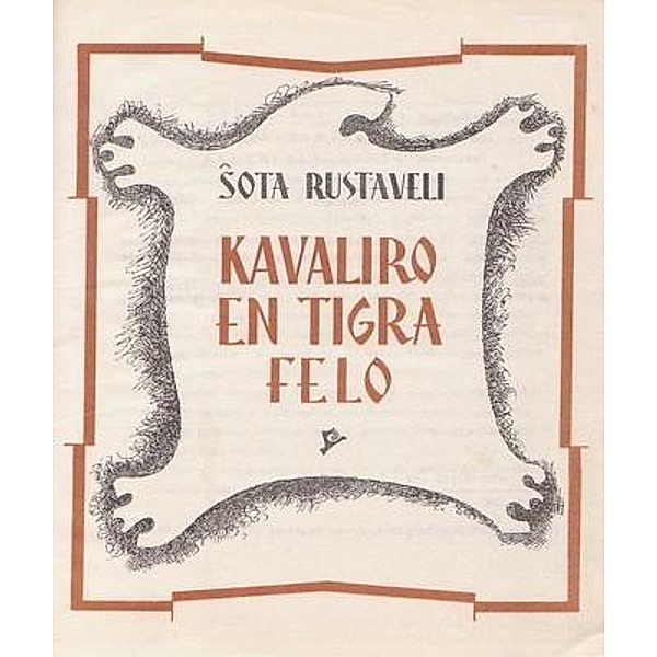 Kavaliro en tigra felo / MAS-libro Bd.205, Sota Rustaveli