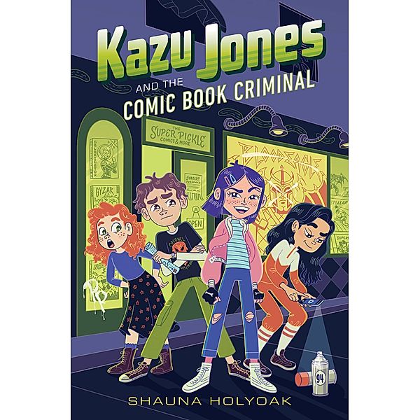 Kazu Jones and the Comic Book Criminal / Kazu Jones Bd.2, Shauna Holyoak