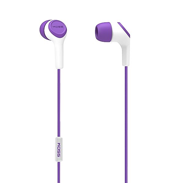 Keb15iv-In Ear Bud W/Mic,Violet, Koss Kopfhörer