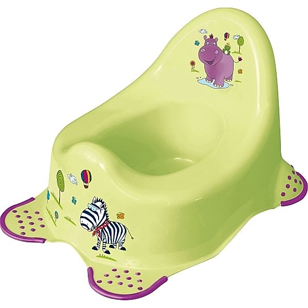 keeeper Keeeper Babytopf Deluxe Hippo, lime