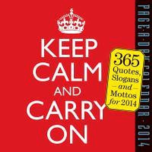 Keep Calm and Carry on Page-A-Day Calendar