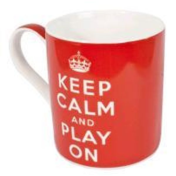 Keep Calm and Play On Coffee Mug - Tasse