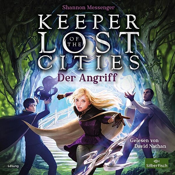 Keeper of the Lost Cities - Der Angriff,4 Audio-CD, 4 MP3, Shannon Messenger