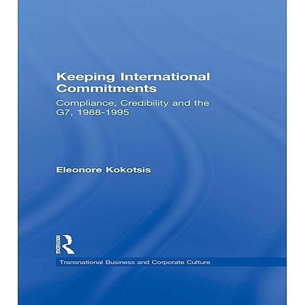 Keeping International Commitments, Eleonore Kokotsis