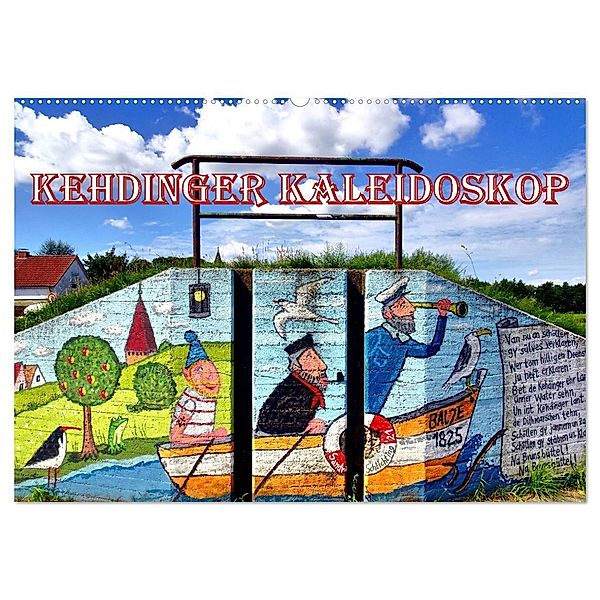 Kehdinger Kaleidoskop (Wandkalender 2024 DIN A2 quer), CALVENDO Monatskalender, Henning von Löwis of Menar