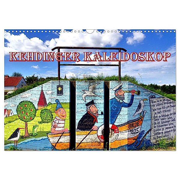 Kehdinger Kaleidoskop (Wandkalender 2024 DIN A3 quer), CALVENDO Monatskalender, Henning von Löwis of Menar