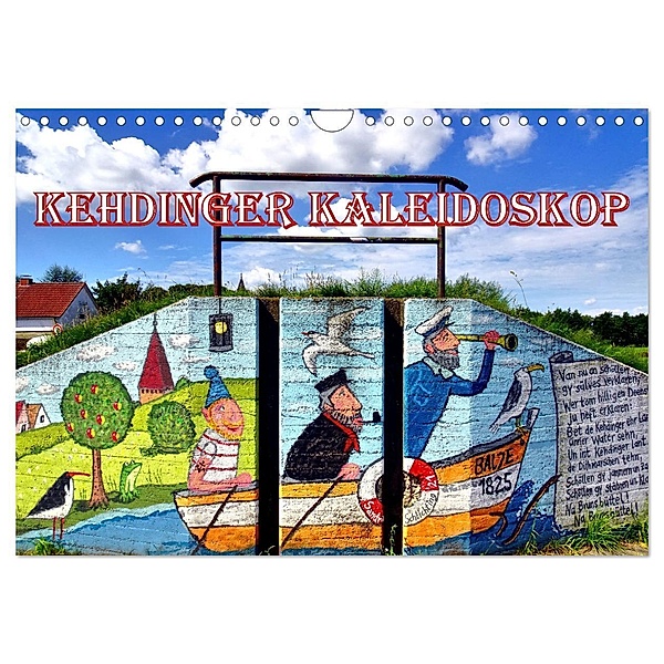 Kehdinger Kaleidoskop (Wandkalender 2024 DIN A4 quer), CALVENDO Monatskalender, Henning von Löwis of Menar
