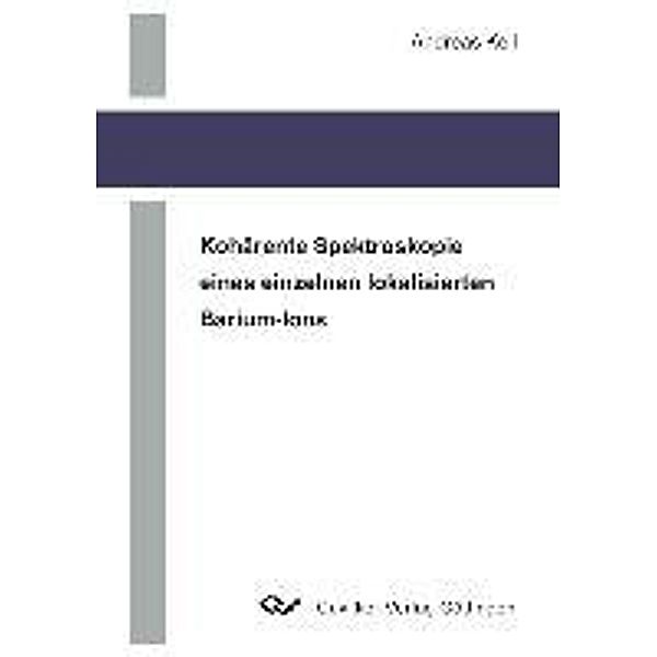 Keil, A: Kohärente Spektroskopie, Andreas Keil