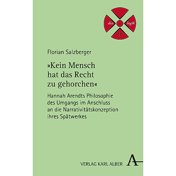 Kein Mensch hat das Recht zu gehorchen / dia-logik Bd.10, Florian Salzberger