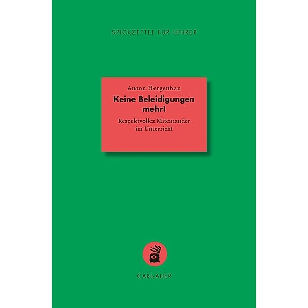 Keine Beleidigungen mehr!, Anton Hergenhan