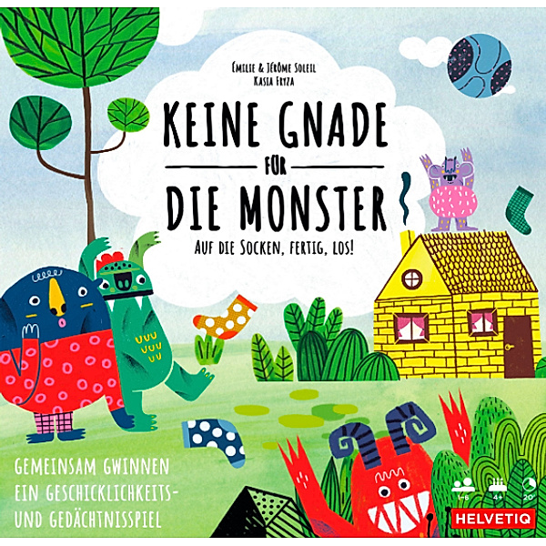 Helvetiq Spiele Keine Gnade für die Monster (Kinderspiel), Jérôme Soleil, Emilie Soleil
