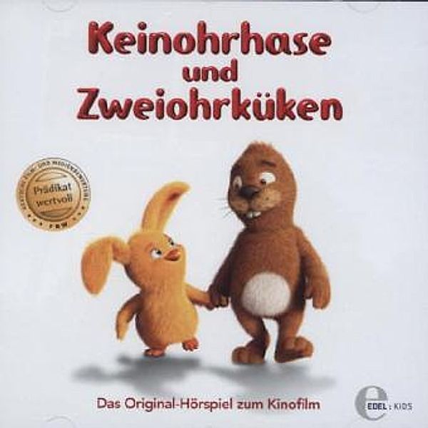 Keinohrhase und Zweiohrküken, 1 Audio-CD, Keinohrhase Und Zweiohrküken