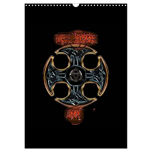 Keltische Art (Wandkalender 2024 DIN A3 hoch), CALVENDO Monatskalender, Bluesax