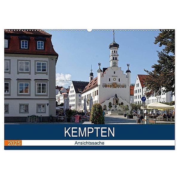 Kempten - Ansichtssache (Wandkalender 2025 DIN A2 quer), CALVENDO Monatskalender, Calvendo, Thomas Bartruff
