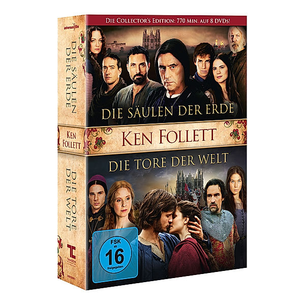 Ken Follett: Die Säulen der Erde / Die Tore der Welt, Ken Follett