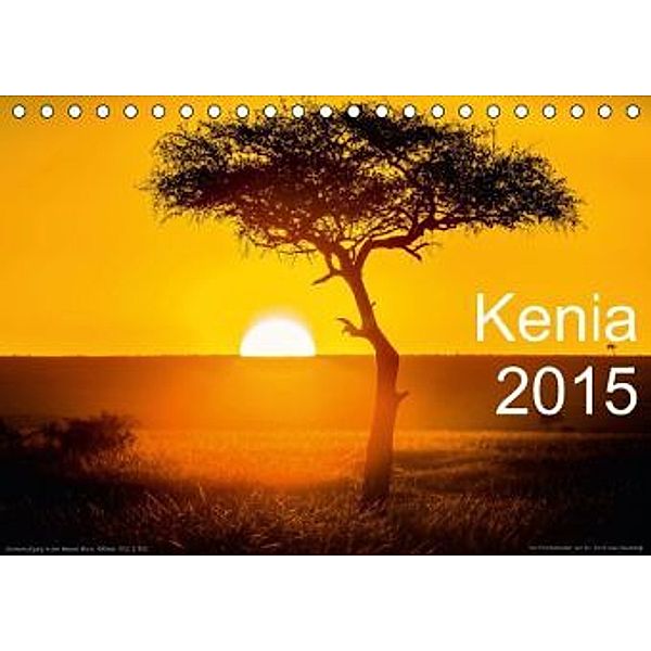 Kenia 2015 (Tischkalender 2015 DIN A5 quer), Gerd-Uwe Neukamp