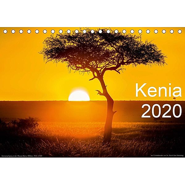 Kenia 2020 (Tischkalender 2020 DIN A5 quer), Gerd-Uwe Neukamp
