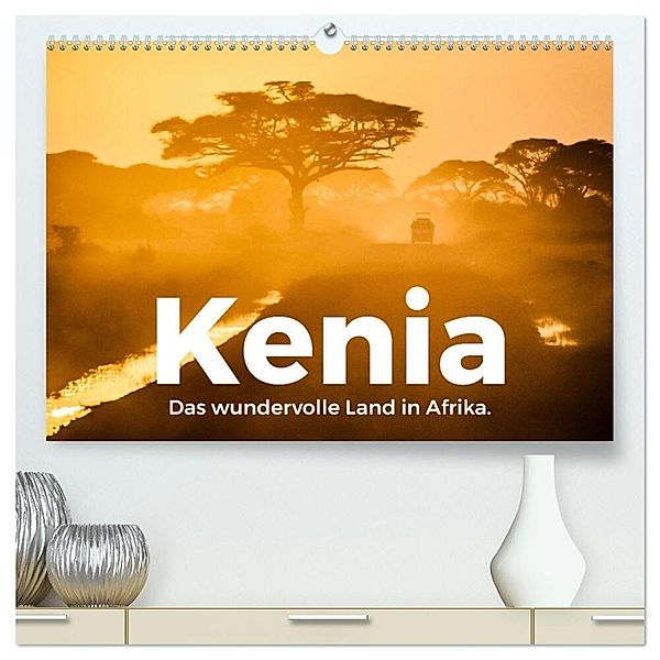 Kenia - Das wundervolle Land in Afrika. (hochwertiger Premium Wandkalender 2024 DIN A2 quer), Kunstdruck in Hochglanz, M. Scott
