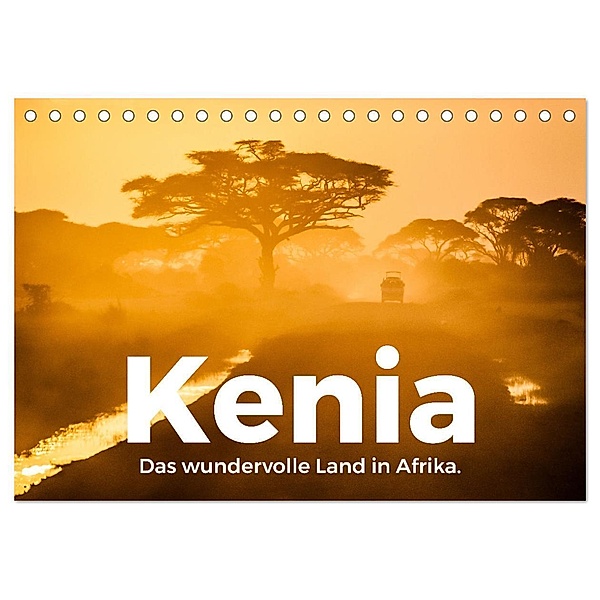 Kenia - Das wundervolle Land in Afrika. (Tischkalender 2024 DIN A5 quer), CALVENDO Monatskalender, M. Scott