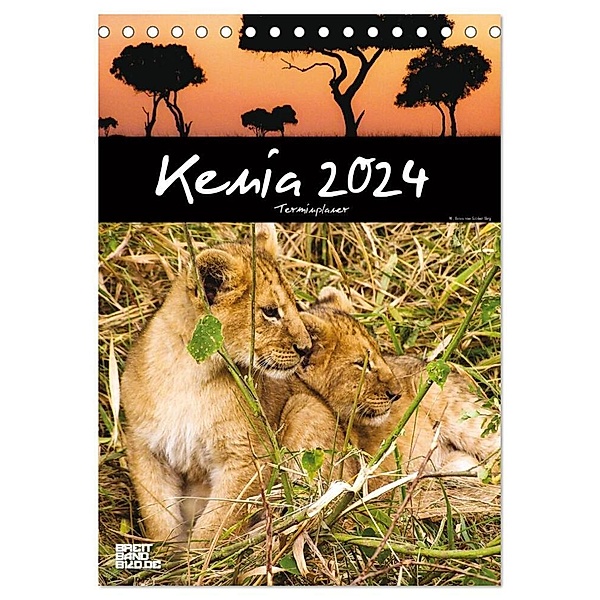 Kenia - Terminplaner (Tischkalender 2024 DIN A5 hoch), CALVENDO Monatskalender, Sabine Bieg