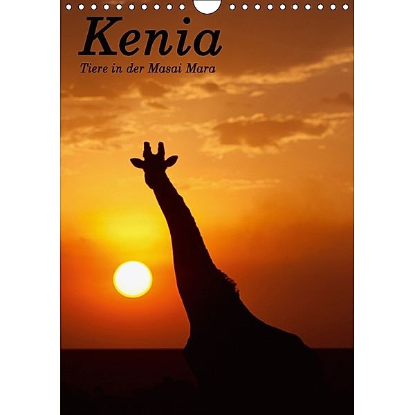 Kenia, Tiere in der Masai Mara (Wandkalender 2018 DIN A4 hoch), Werner Schmäing