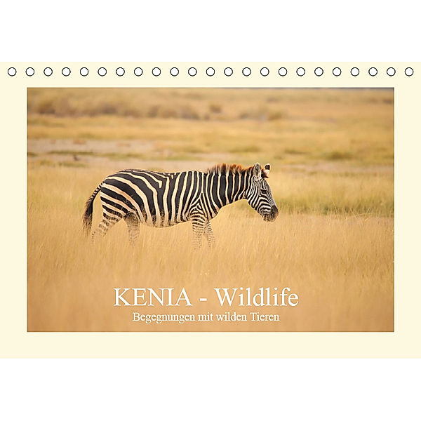KENIA Wildlife - Begegnungen mit wilden Tieren (Tischkalender 2019 DIN A5 quer), Andreas Demel