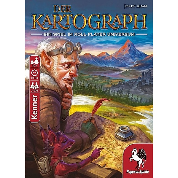Pegasus Spiele Kenner - Der Kartograph (Spiel), Jordy Adan