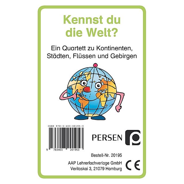 Kennst du die Welt? Kartenspiel kaufen | tausendkind.de