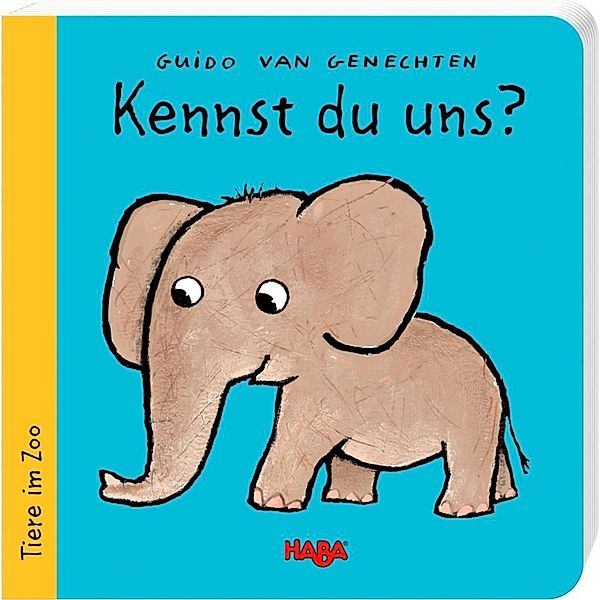 Kennst du uns? Tiere im Zoo, Guido van Genechten