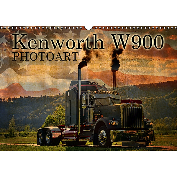 Kenworth W900 PHOTOART (Wandkalender 2019 DIN A3 quer), Ingo Laue