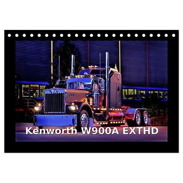 Kenworth W900A EXTHD (Tischkalender 2024 DIN A5 quer), CALVENDO Monatskalender, Ingo Laue