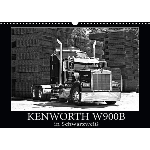 KENWORTH W900B - in Schwarzweiß (Wandkalender 2017 DIN A3 quer), Ingo Laue