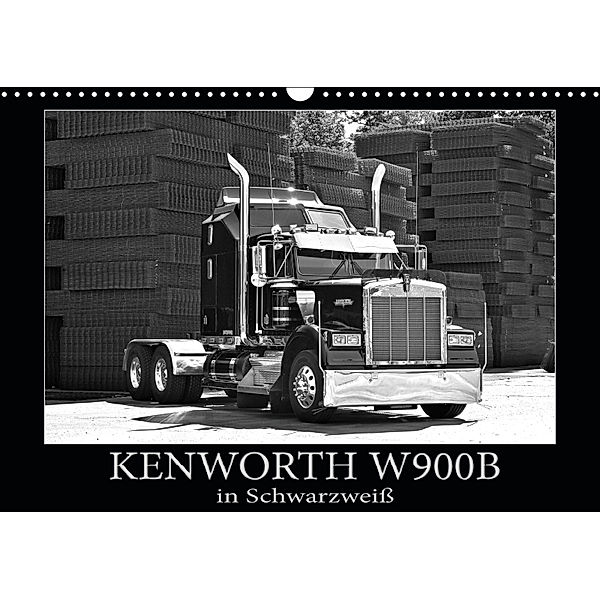 KENWORTH W900B - in Schwarzweiß (Wandkalender 2019 DIN A3 quer), Ingo Laue