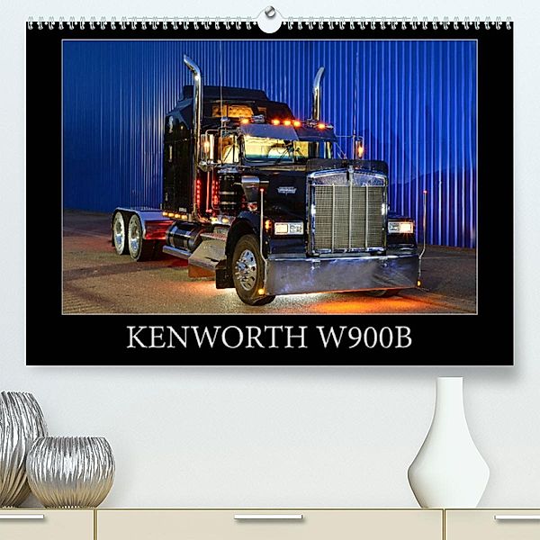 KENWORTH W900B (Premium, hochwertiger DIN A2 Wandkalender 2023, Kunstdruck in Hochglanz), Ingo Laue