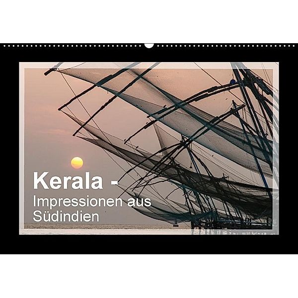 Kerala - Impressionen aus Südindien (Wandkalender 2017 DIN A2 quer), Marion Maurer