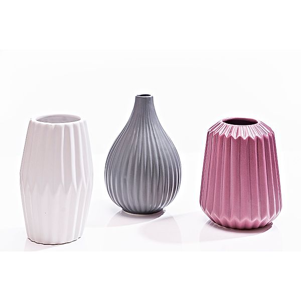 Keramik-Vasen 3er-Set